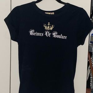 JUICY Couture “Crimes of Couture” T-shirt Size M
